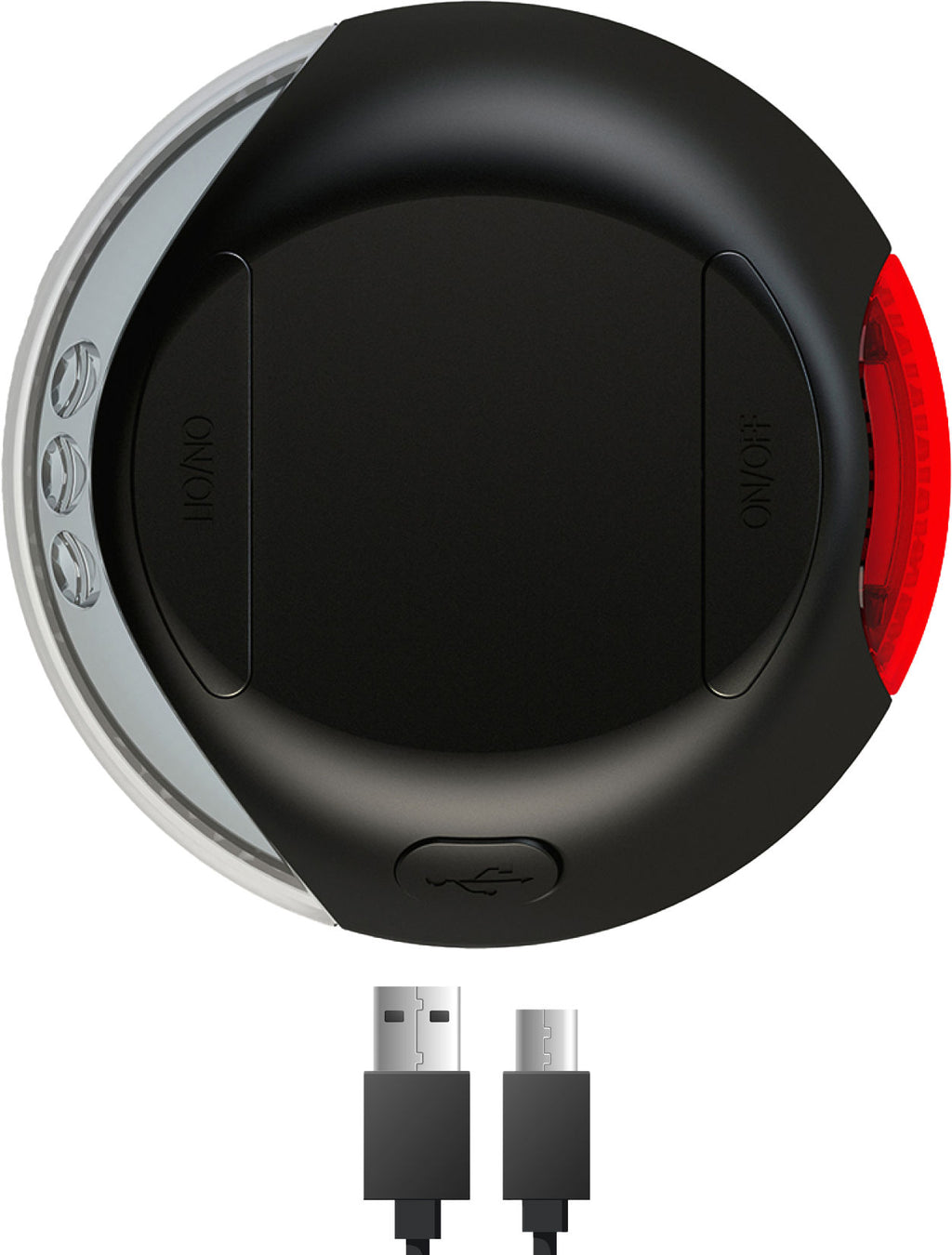 Flexi LED Lighting System z USB-baterijo za S, M & L,črn