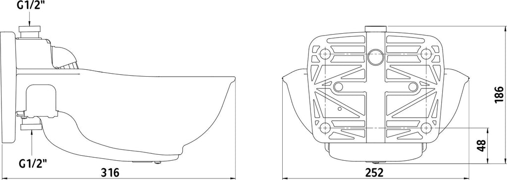 NAPAJALNIK HP20 ogrevan - cev. vent 230V/31W