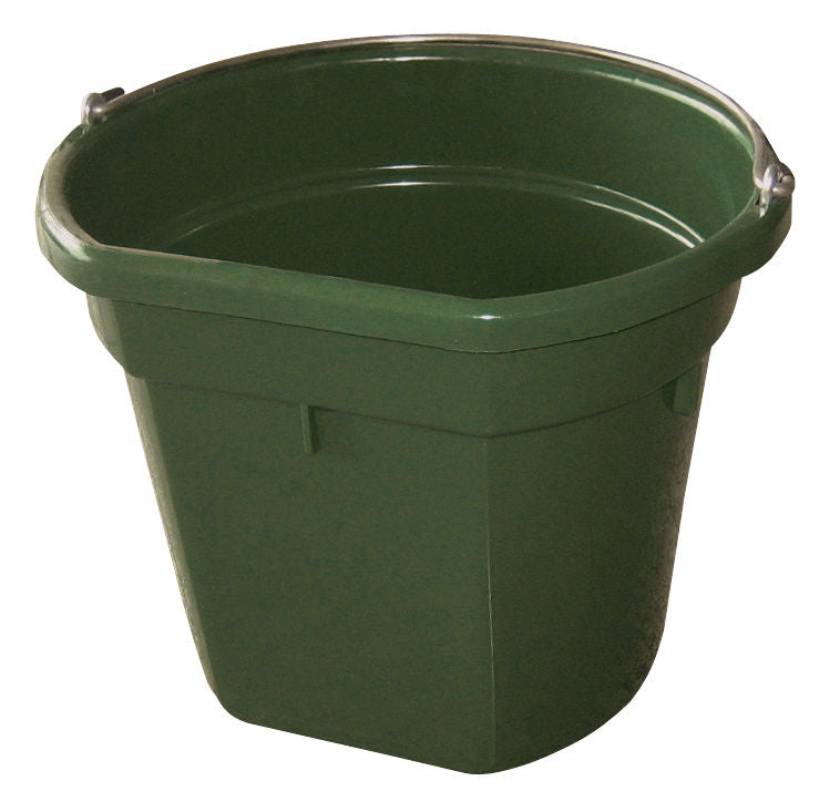 FlatBack, zelena, približno 20 ltr, vedro za krmo in vodo