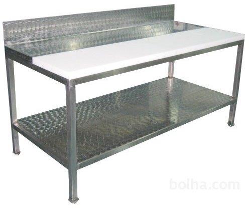 PULT delovni 1.000×800×950mm - inox/koterm***t