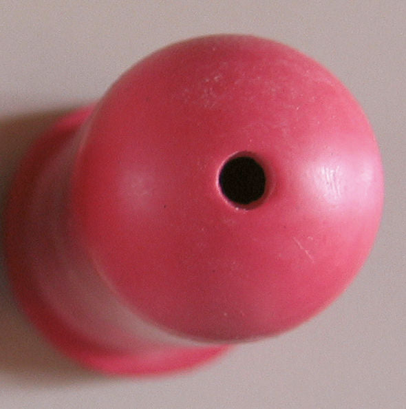 DUDA za telicka 100mm okr. luknja - rdeca