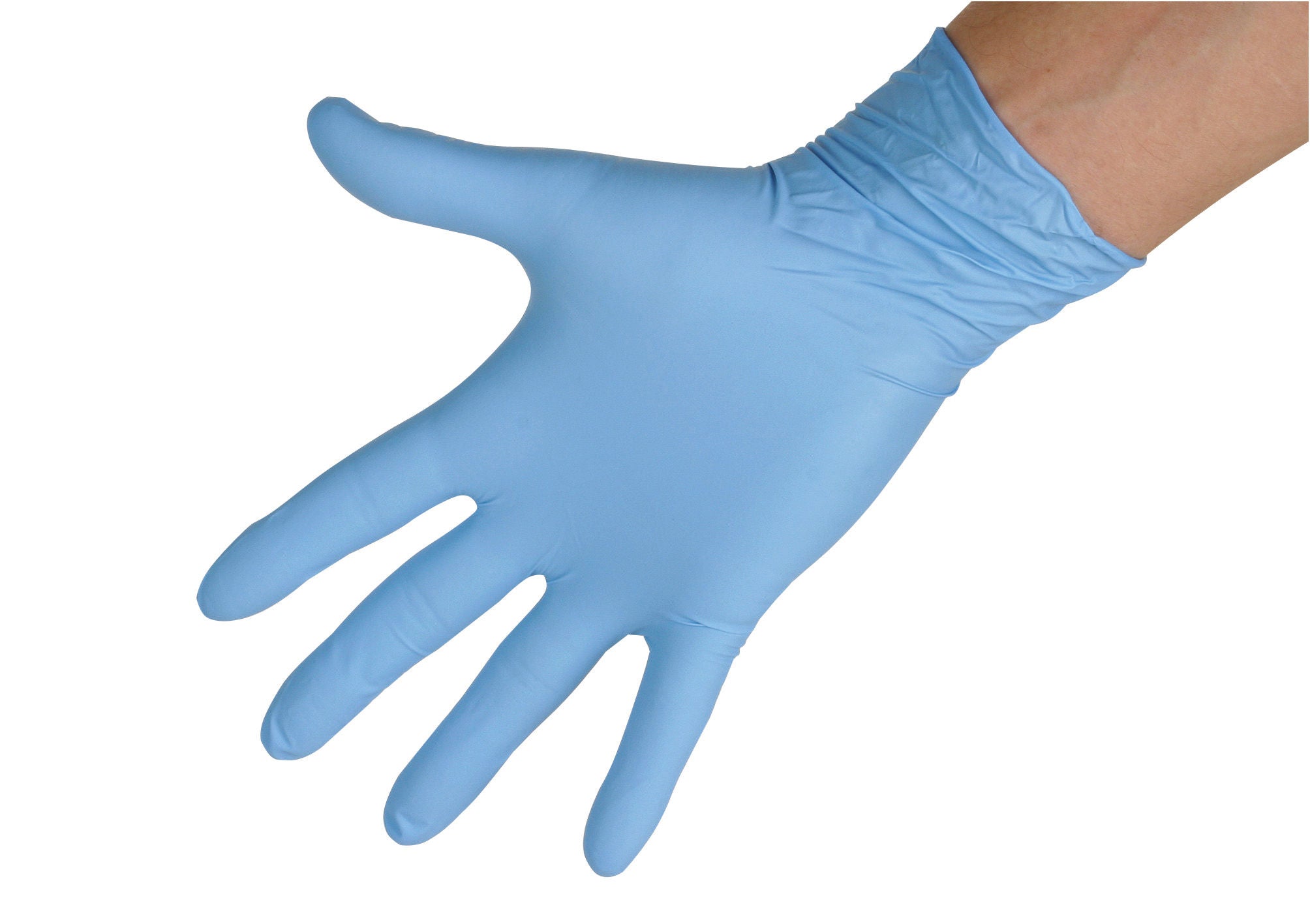 ROKAVICE veterinarske 24cm Nitrile 4 S (100kos)