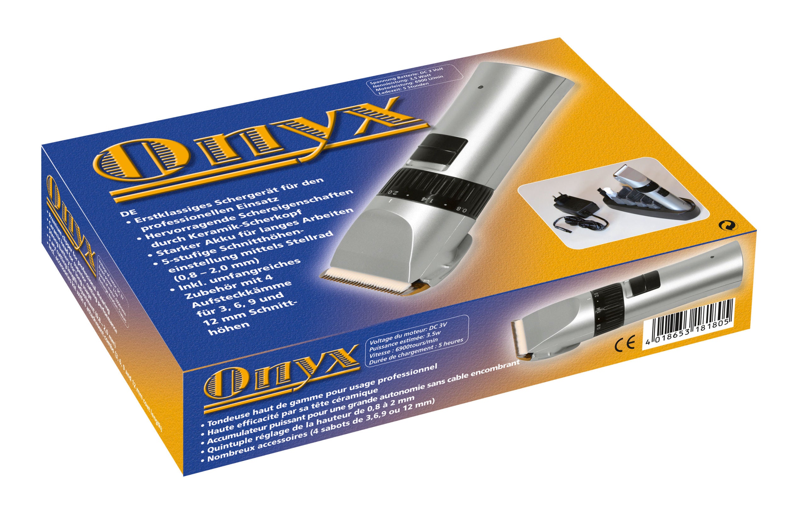ELEKTRICNE ŠKARJE Onyx - 3V / 3,5W