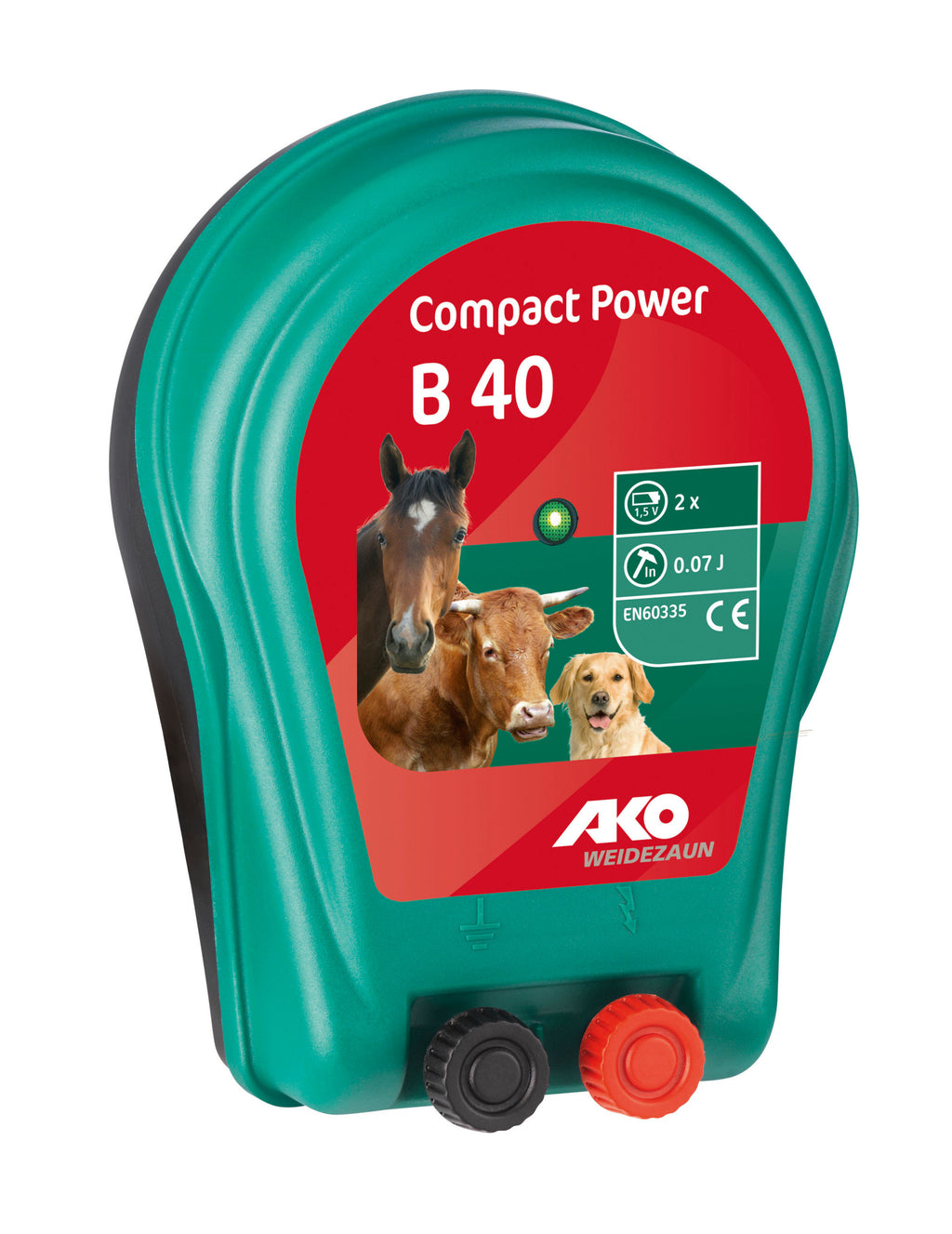 PASTIR elektricni Ako B  40 1km, 2×1,5V