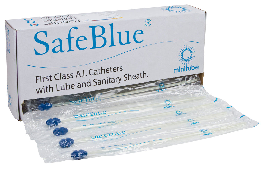 KATETER osemenjevalni SafeBlue Foam Tip
