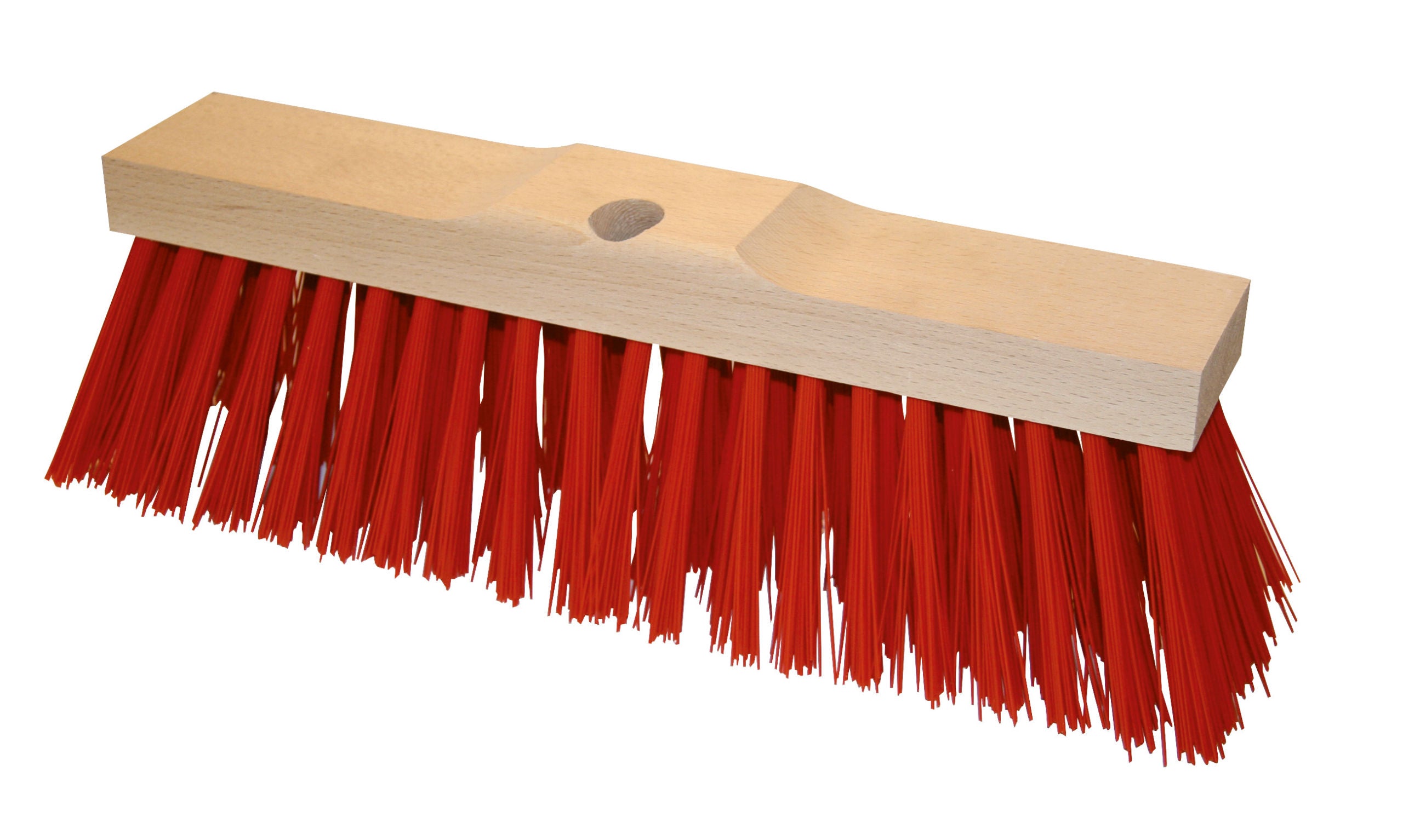 METLA cestna 42cm - rdeca