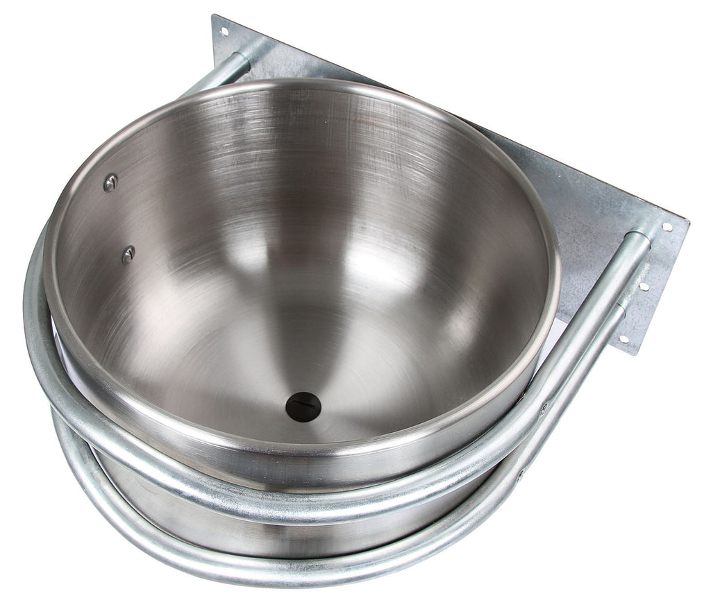 KRMILNIK Kerbl inox 44×38×23cm okrogel
