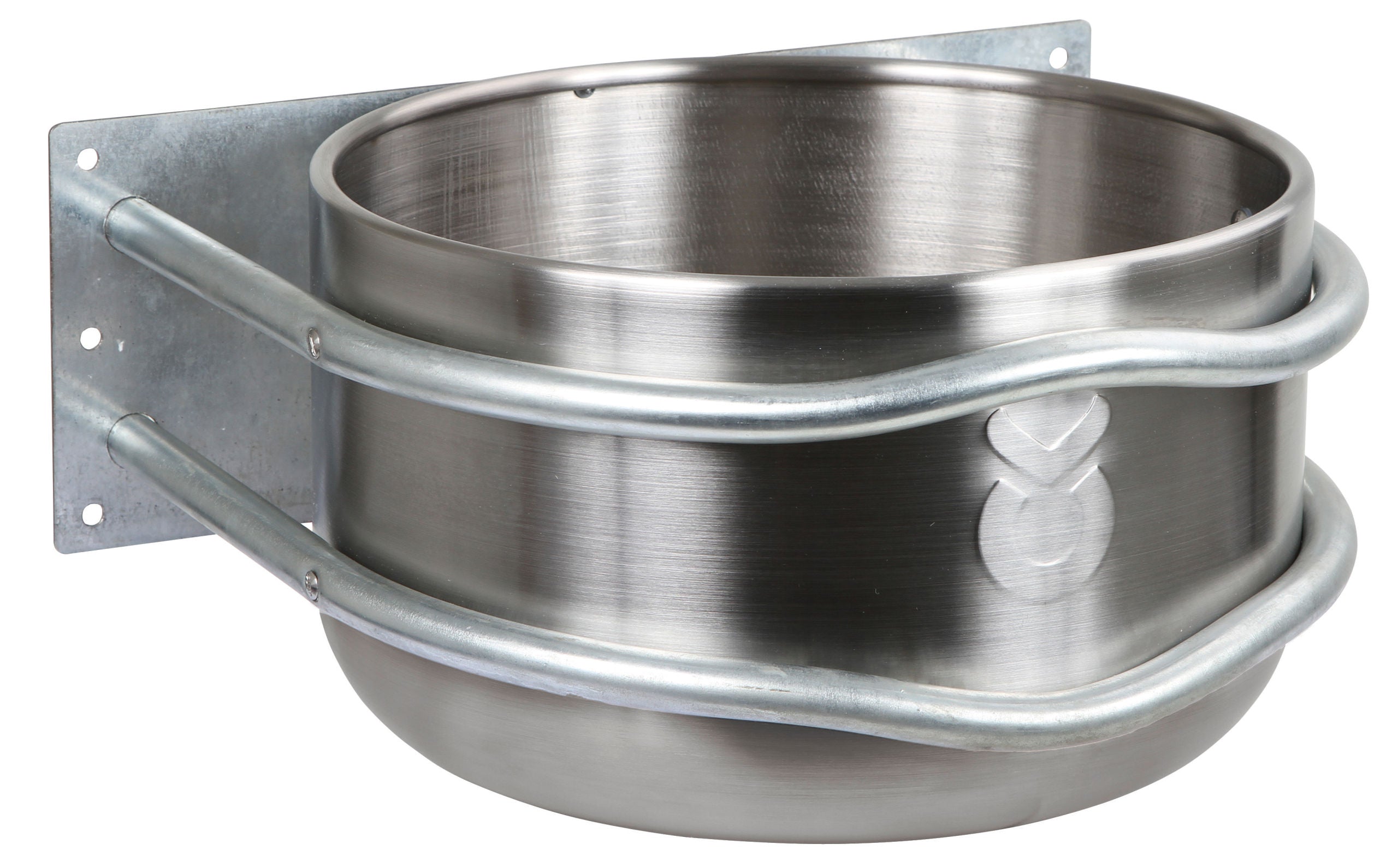 KRMILNIK Kerbl inox 44×38×23cm okrogel