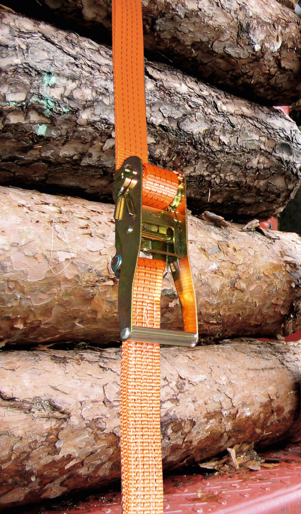 JERMEN  8m × 50mm krempljast kavelj - 4000kg oranžen