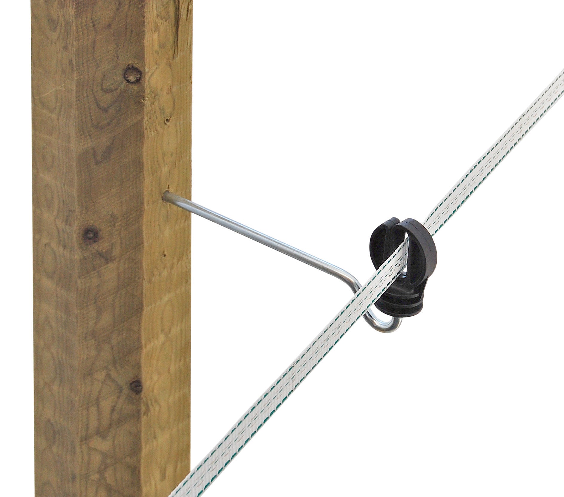 IZOLATOR za trak 2cm okrogli, 22cm vijak (PAK 10/1)