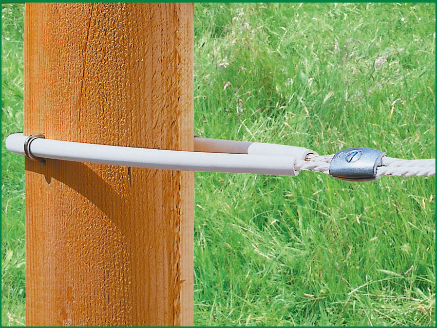 Cevni izolator, bel 8mm, 60cm