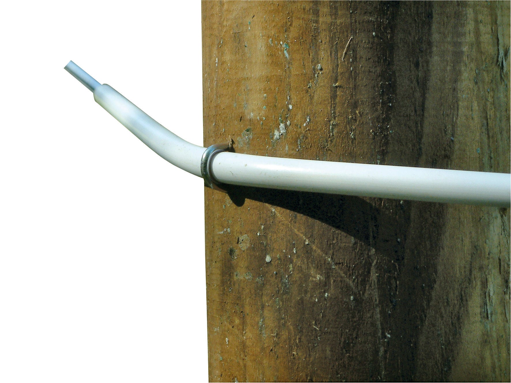 Cevni izolator, bel 8mm, 60cm