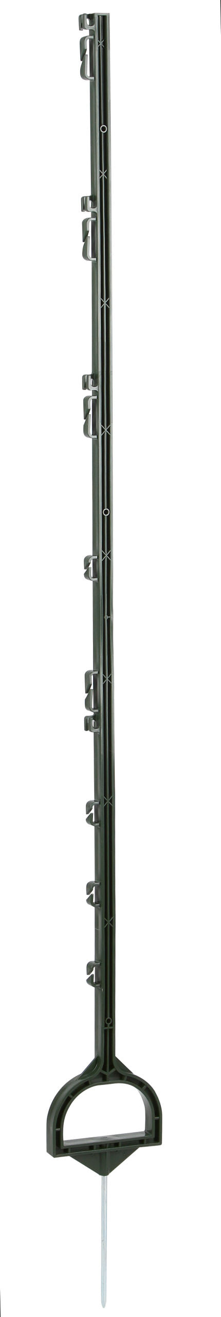 PALICA Fiberglass 158cm z  12 izolatorji - zelena (5kos)