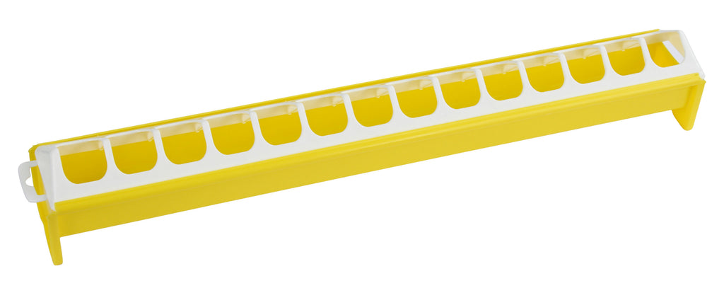 KRMILNO KORITO za perutnino rumen  7×50cm
