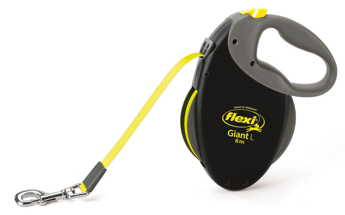 POVODEC Flexi Giant Neon L 8m/50kg