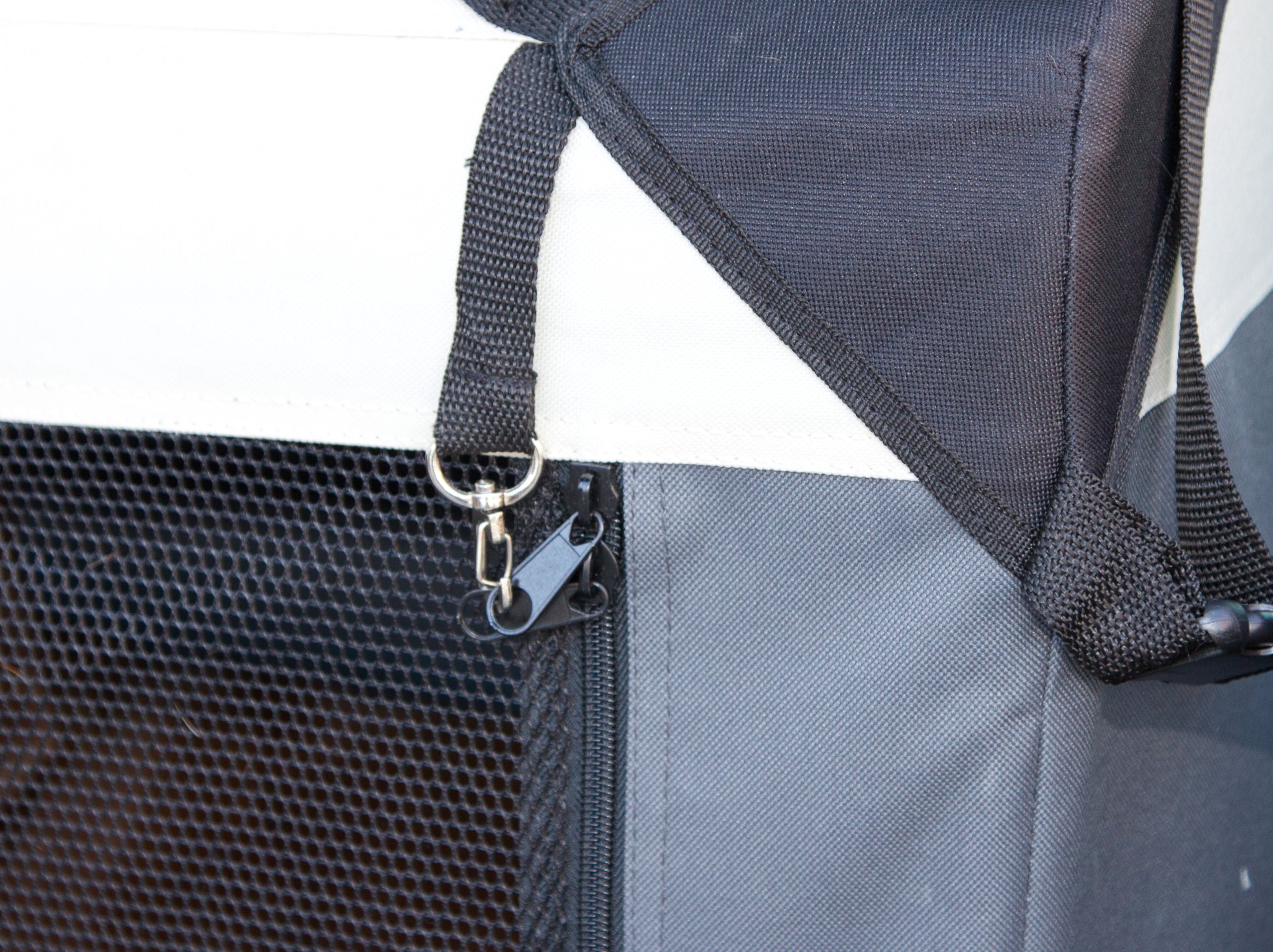 TRANSPORTNI box Journey siva/bež - 70x52x52cm