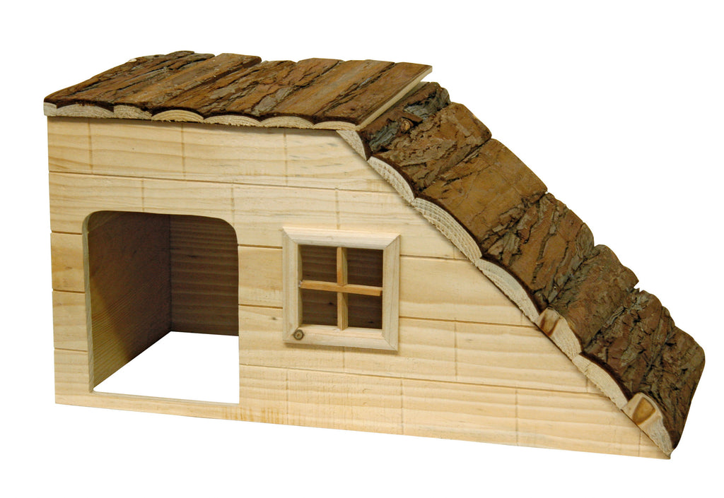 Hišica NATURE PLUS z rampo 50 x 25 x 25 cm