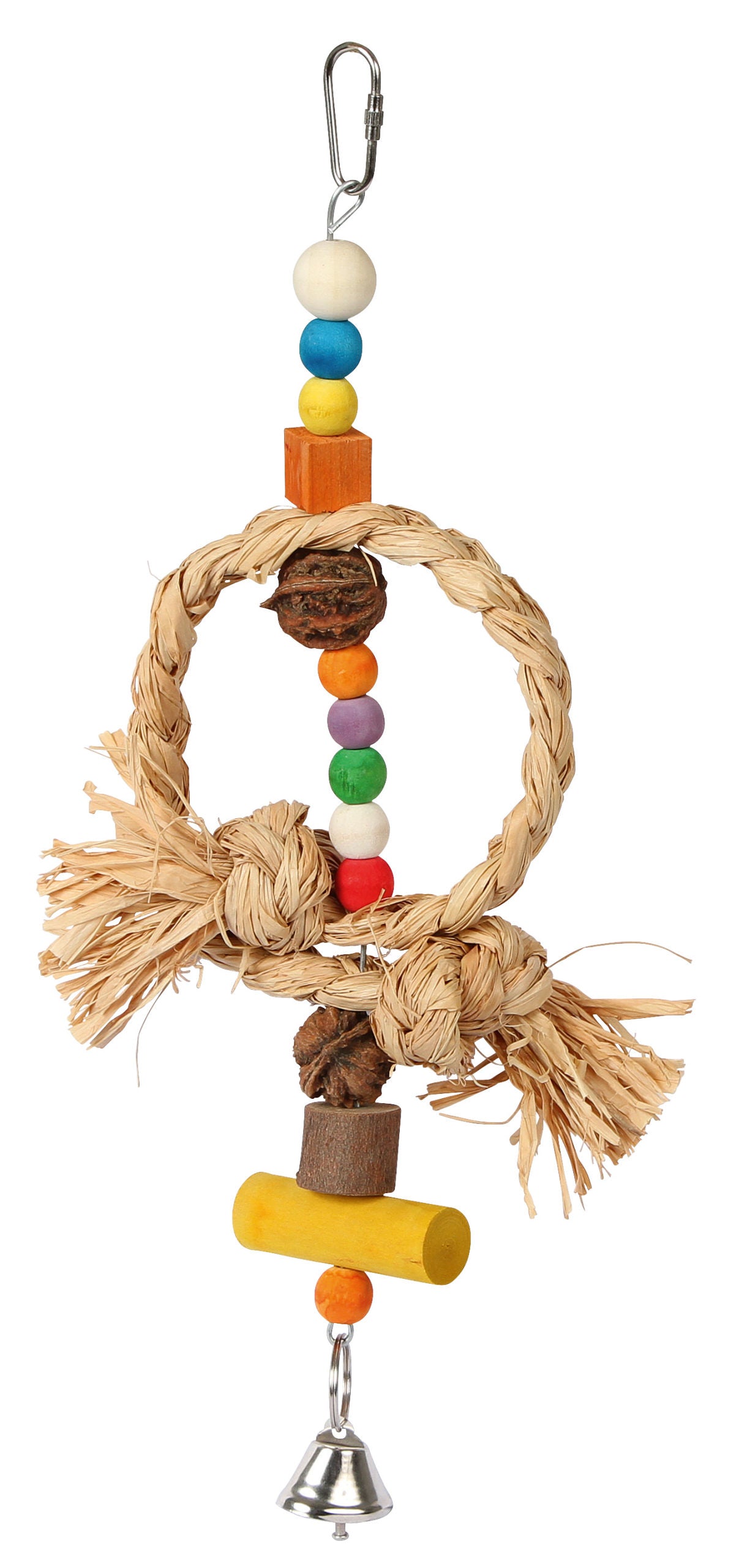 IGRACA za ptice - plezalo natur Q 36×14cm