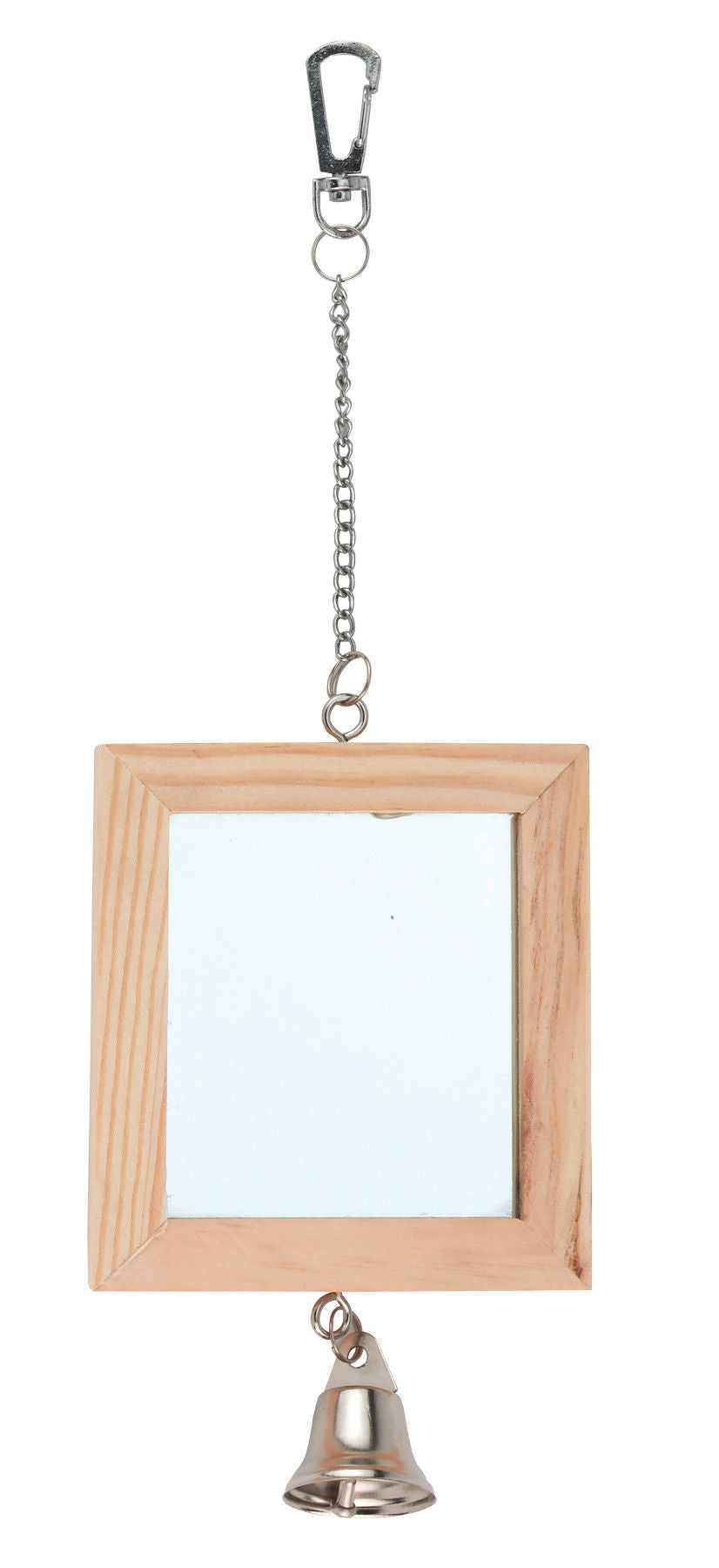 Dvojno ogledalo 8,5 x 9,5 cm z zvoncem