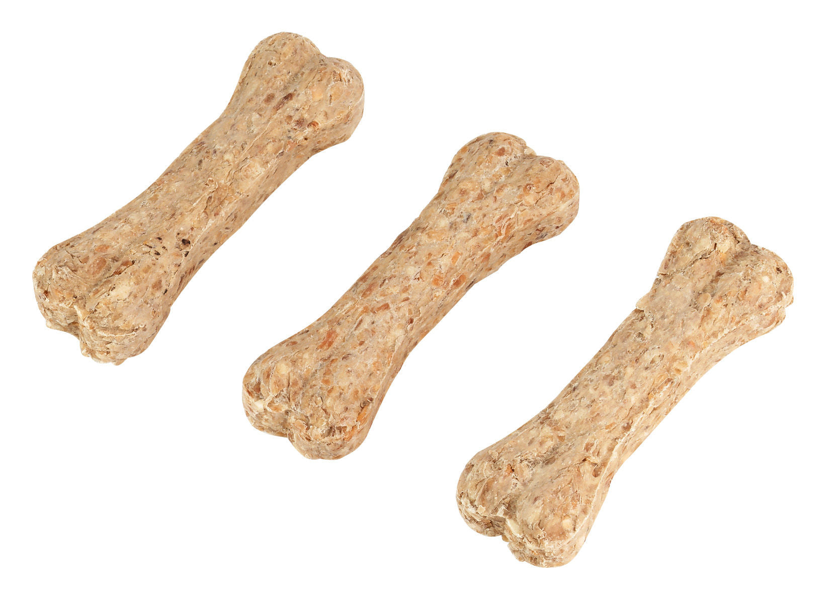 Kosti za žvecenje, naravne 3 kos. v foliji zavarjeni po 55g