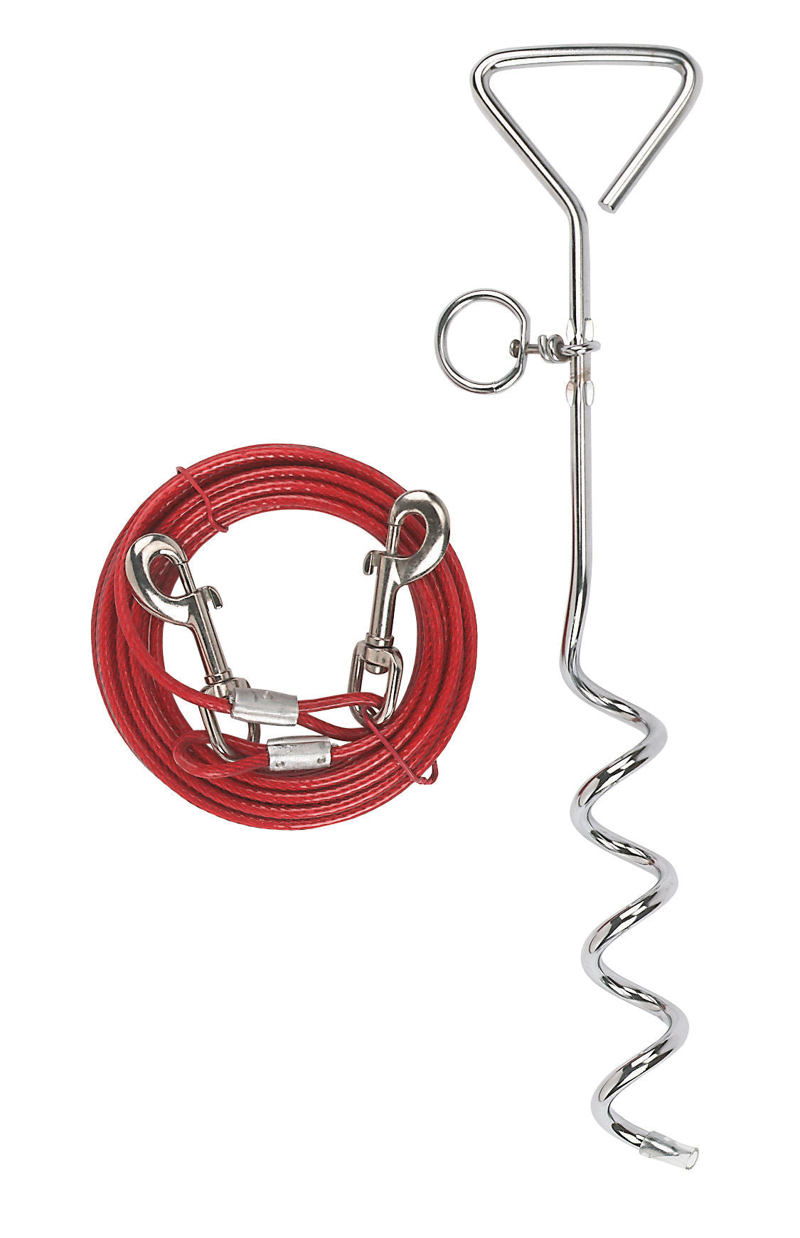 Spiralni stolp 8mm x 40cm z tekalna vrv 5mm x 6m